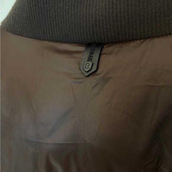 RUDSAK Dark Brown Puffer Jacket. Espresso color - Picture 9 of 10
